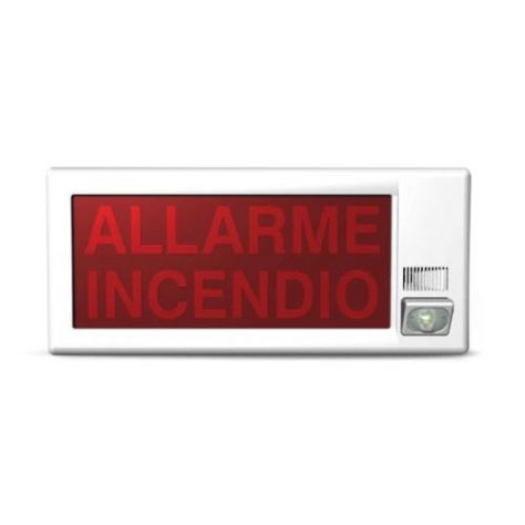 INIM SmartLine Centrale Incendio Evacuazione Estinzione + 3 Pulsanti e 2 Sirene - Foto 2
