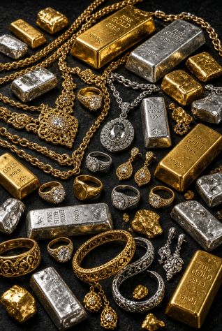 ORO E ARGENTO ALLE MASSIME QUOTAZIONI