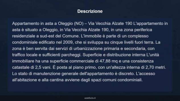 Immobile in asta di 47 m², box auto in vendita a Oleggio - Foto 18
