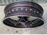Kawasaki KLR 600 ruota post. completa Morad motard 4.50 x 17" (LEGGERE TESTO)