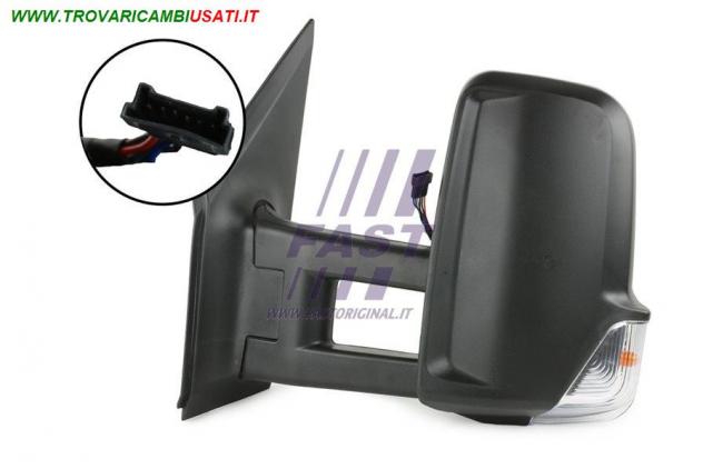 SPECCHIETTO MERCEDES SPRINTER 06 906 ELETTR LUNGO SX RISCALDATO 6-PIN FT88341