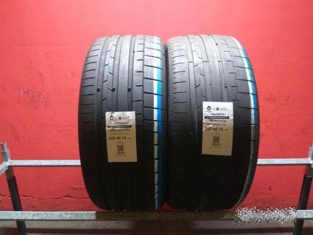 2 gomme 255 40 19 continental a5649