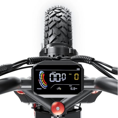FAT BIKE ANIIOKI A8 PRO MAX 70AH 52V NUOVO - Foto 8