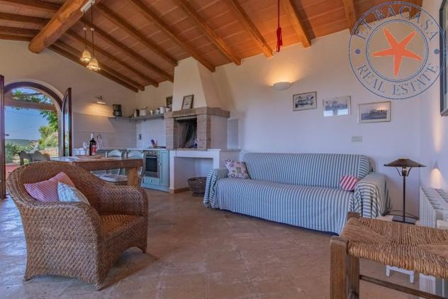 CAPOLIVERI - ELBA - VILLA DI CHARME VISTA MARE E IN PIETRA - Foto 18