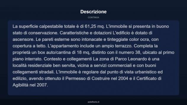 Immobile in asta di 102 m², box auto in vendita a Fiumicino - Foto 12
