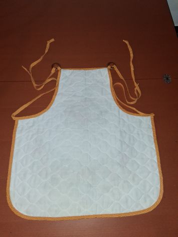 Lotto 3 Grembiuli puro Cotone: Natalizio - SanCarlo - Trapuntato + Camice cucina - Foto 3