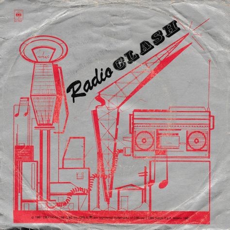 THE CLASH - This Is Radio Clash - 7'' / 45 giri 1981 CBS Italy - Foto 2