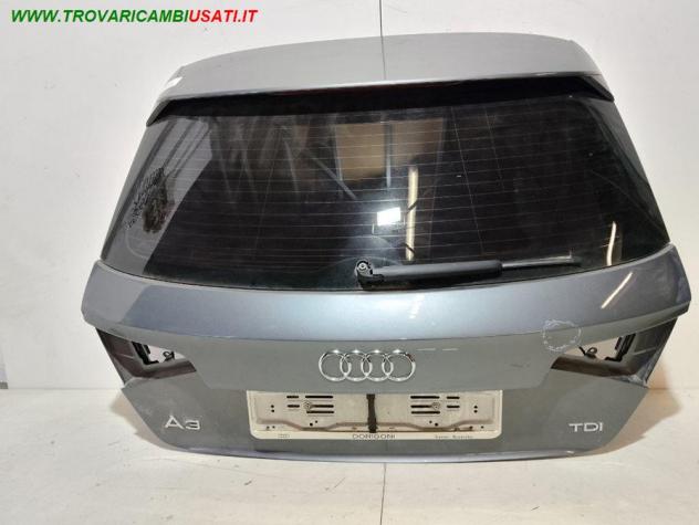 PORTELLO POST. GRIGIO CON AMMACCATURA  999-U1561615 Carrozzeria  Lamierati esterni  Portello  Portello post. AUDI - A3 SPORTBACK - 2013  2016, AUDI -