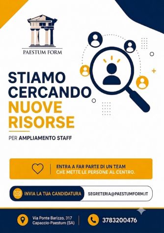 Posizioni aperte – Centro di Formazione