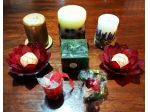 PICCOLA COLLEZIONE DI CANDELE.