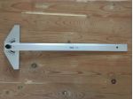 Tecnostyl 160 TM, riga a T 60 cm goniometrica 180 gradi, in alluminio