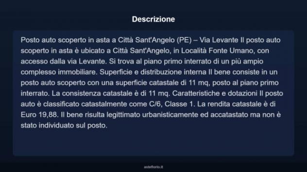 Immobile in asta di 11 m² in vendita a Città Sant'Angelo - Foto 4