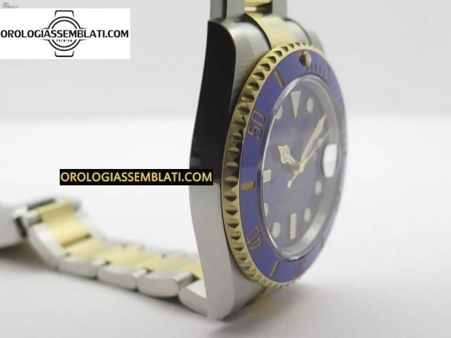 Rolex Replica SUBMARINER 116613 LB BLU CERAMICA 1:1 BEST EDITION CASSA E BRACCIALE IN SS 904L SH3135 V3 - Foto 6