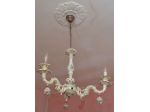 Lampadario in Ceramica di Capodimonte - Stile Barocco/Rococò