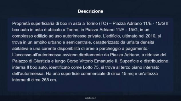 Immobile in asta di 15 m² in vendita a Torino - Foto 4