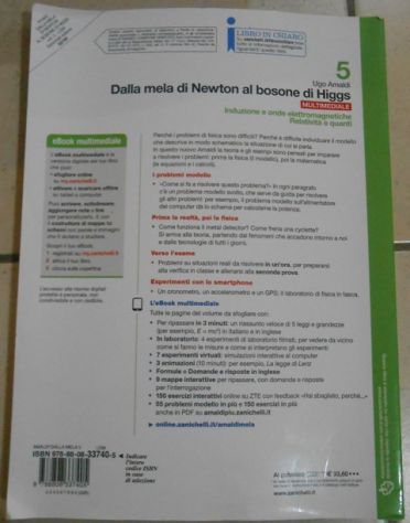 Dalla mela di Newton al bosone di Higgs 5 9788808337405 - Foto 2
