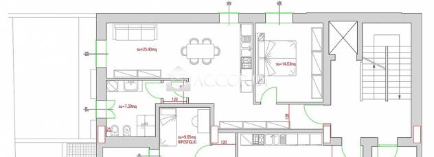 APPARTAMENTO di 2 vani e di 56 mq (MONTEBELLUNA) rif. DG370 - Foto 12