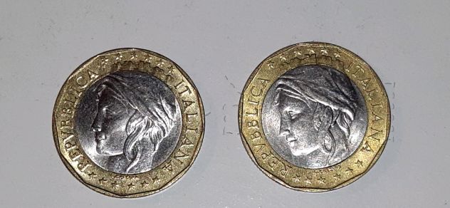 2 MONETE 1.000 LIRE 1997 - Foto 2