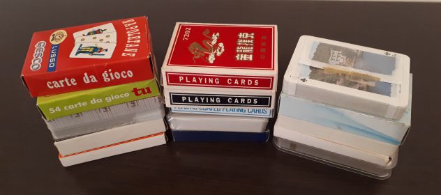 LOTTO 16 MAZZI DI CARTE DA GIOCO RARISSIMI. - Foto 7