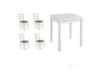 Set Completi Tavoli e Sedie color bianco cod 104