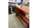 SCRIVANIA IN LAMINATO NOCE