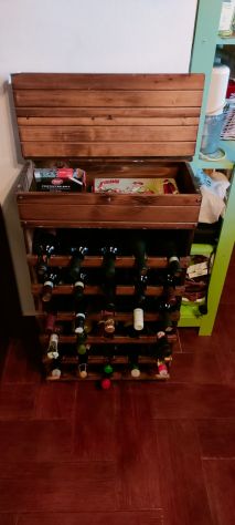 n 2 cantinette di legno porta vini - Foto 4
