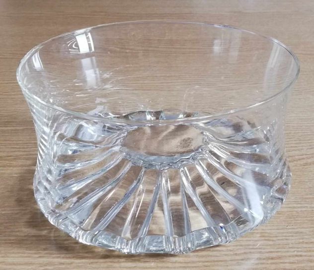 Vaso trasparente vintage arte di Murano,anni 70 - Foto 4