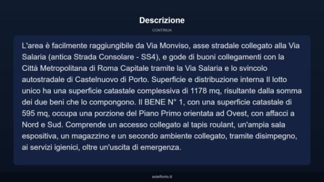 Immobile in asta di 1178 m² in vendita a Monterotondo - Foto 5