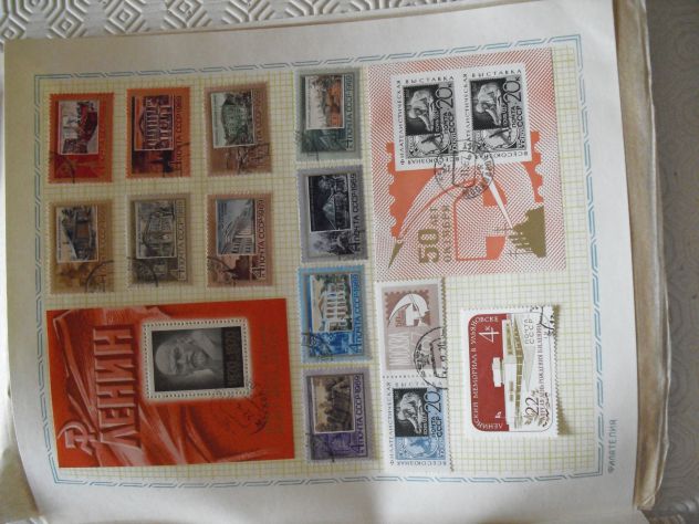 Raccolta francobolli Lenin 1870-1970 - Foto 5