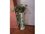 Colonna in legno a spirale da arredamento