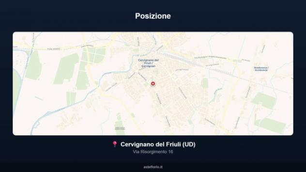 Immobile in asta di 236 m², box auto in vendita a Cervignano del Friuli - Foto 7