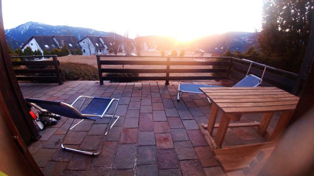 affitto bilocale dolomiti Panoramico solarium privato villaggio Veronza - Foto 8