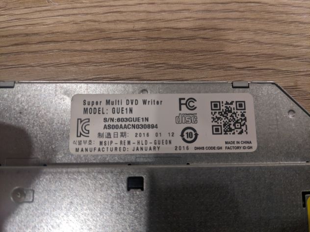 Masterizzatore DVD per Notebook Asus serie X555L - Foto 4