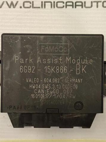 CENTRALINA SENSORI DI PARCHEGGIO LAND ROVER Freelander 3° Serie 6G92-15K866-BK (0611) - Foto 2