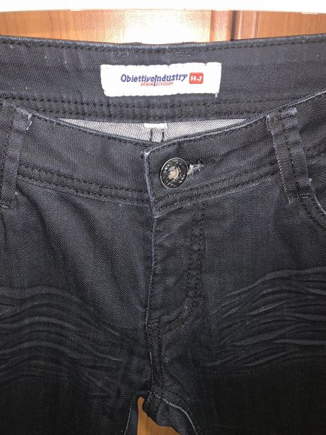 JEANS IN OTTIME CONDIZIONI DA DONNA,VINTAGE,MARCA:”OBIETTIVO INDUSTRY DENIM DIVI - Foto 4