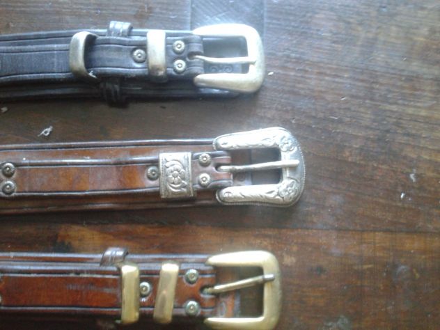 Cinture in cuoio vintage - Foto 2