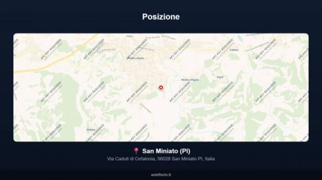 Immobile in asta di 75 m², box auto in vendita a San Miniato - Foto 11