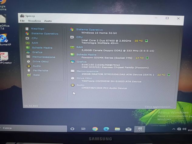 PC02 Foxconn G31MX + Monitor Samsung LED 19" - Foto 5