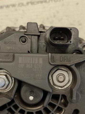 ALTERNATORE VOLKSWAGEN Polo 5° Serie 06F903023F 0124525091 CAY diesel 1598 (0917) - Foto 3