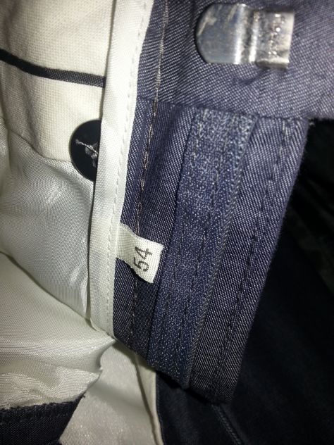 COMPLETO UOMO:GIACCA PIù PANTALONI NUOVI ELEGANTI VINTAGE MARCA PARIOLI MADE IN - Foto 4