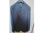 Abito/completo da uomo gessato, navy, taglia 50
