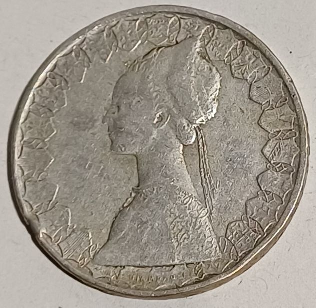 500 Lire d'argento "Caravelle" della Repubblica Italiana. - Foto 2