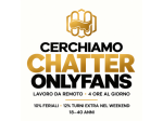 Chatter OnlyFans | Lavoro da Remoto | 4 Ore al Giorno