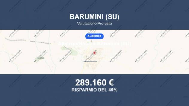 Immobile in asta di 588 m² in vendita a Barumini