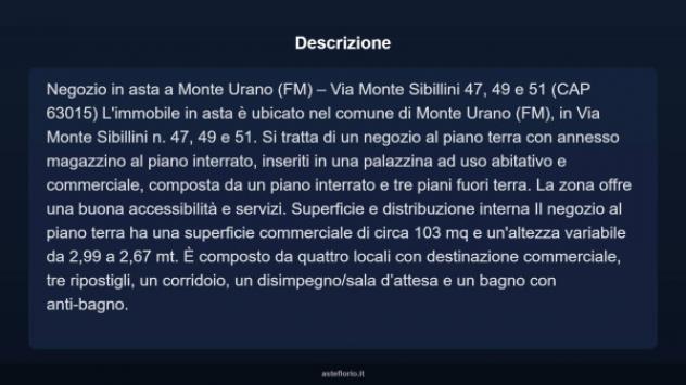 Immobile in asta di 103 m² in vendita a Monte Urano - Foto 10
