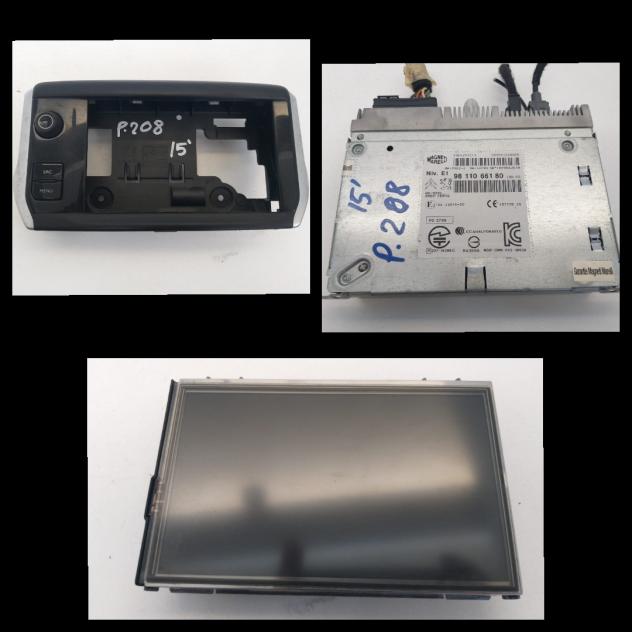 AUTORADIO PEUGEOT 208 Serie 9811066180 (1219)