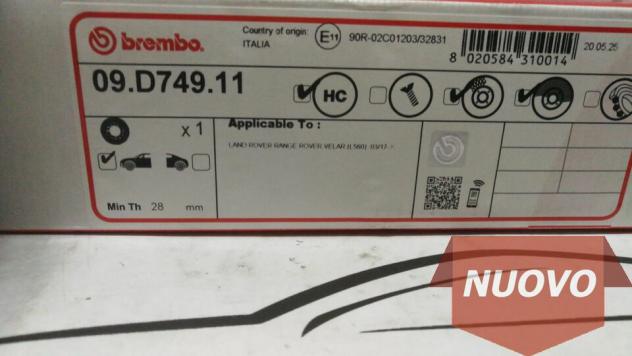 Dischi Freno Anteriore Range Rover Velar LR125902 - Foto 4
