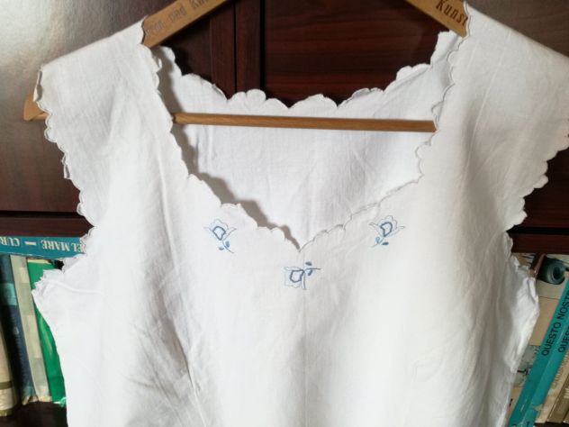 CAMICIA DA NOTTE SMANICATA - Foto 2