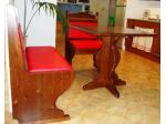 Panche Firenze Imbottite Tavoli Per Bar Pub Birreria Stile Country In Legno