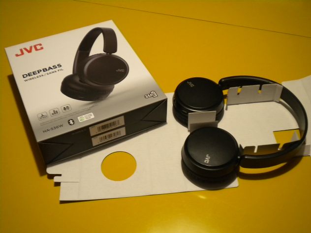 CUFFIE JVC DEEP BASS WIRELESS/SANS FIL - Foto 2